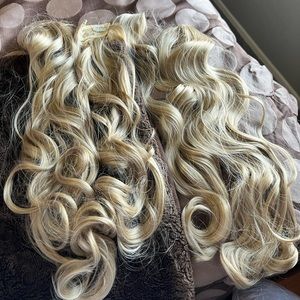 Blonde Extensions